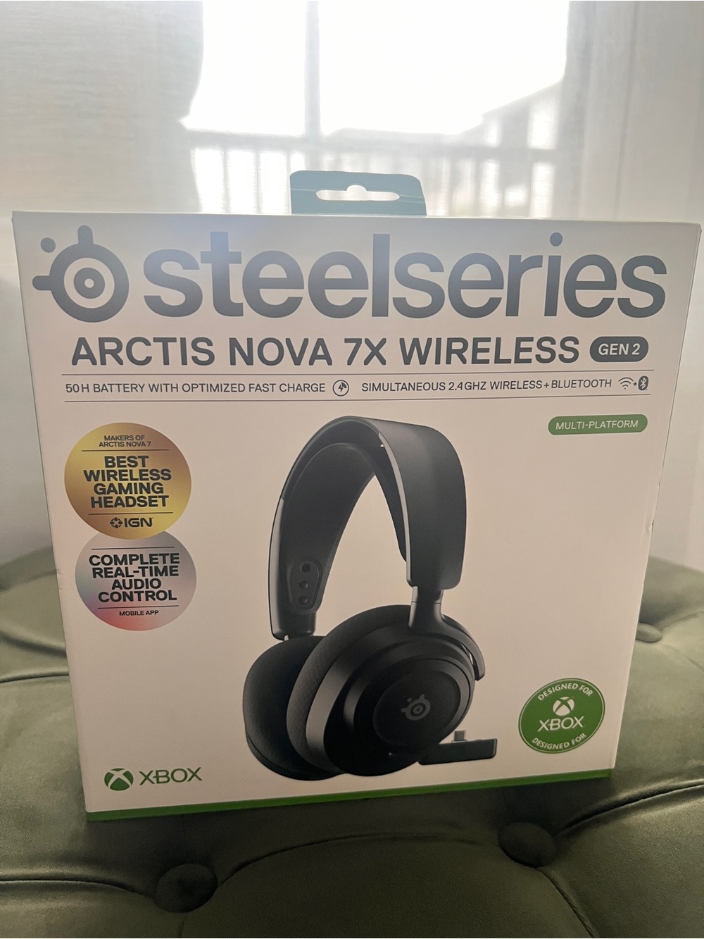 SteelSeries Arctis Nova 7X Wireless Headset - Black